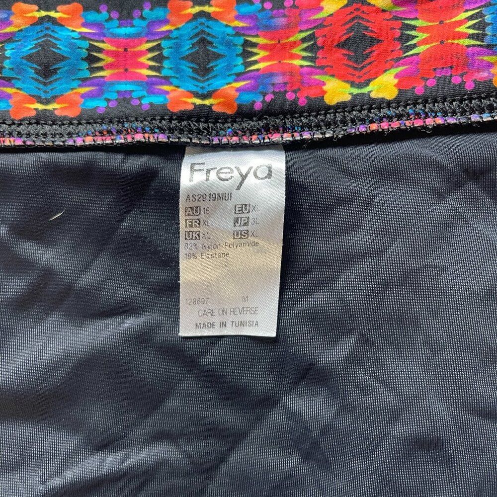 Chic Support in Style – Freya Multicolor Tankini Set, Size XL - Picture 4 of 9